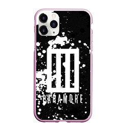 Чехол iPhone 11 Pro матовый Paramore: Black & White, цвет: 3D-розовый