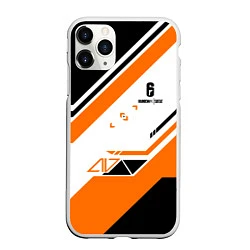Чехол iPhone 11 Pro матовый R6S: Asimov Orange Style, цвет: 3D-белый