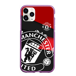 Чехол iPhone 11 Pro матовый FC Man United: Exclusive