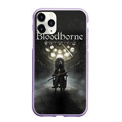 Чехол iPhone 11 Pro матовый Bloodborne: Shrine, цвет: 3D-светло-сиреневый