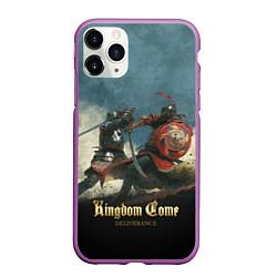 Чехол iPhone 11 Pro матовый Kingdom Come: Deliverance, цвет: 3D-фиолетовый