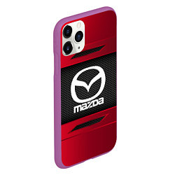 Чехол iPhone 11 Pro матовый Mazda Sport, цвет: 3D-фиолетовый — фото 2