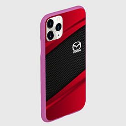Чехол iPhone 11 Pro матовый Mazda: Red Sport, цвет: 3D-фиолетовый — фото 2
