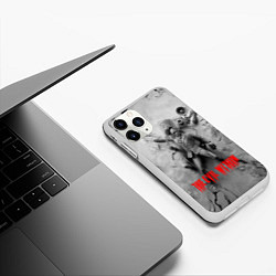 Чехол iPhone 11 Pro матовый The Evil Within, цвет: 3D-белый — фото 2