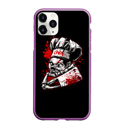 Чехол iPhone 11 Pro матовый Pudge Chef