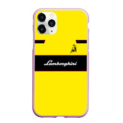 Чехол iPhone 11 Pro матовый Lamborghini Style