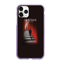 Чехол iPhone 11 Pro матовый Twin Peaks: Firewalk with me, цвет: 3D-светло-сиреневый
