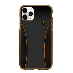 Чехол iPhone 11 Pro матовый Lamborghini Style