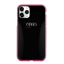 Чехол iPhone 11 Pro матовый Audi Carbon