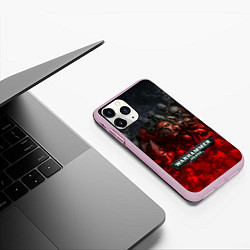 Чехол iPhone 11 Pro матовый Warhammer 40000: Dawn Of War, цвет: 3D-розовый — фото 2