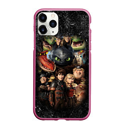 Чехол iPhone 11 Pro матовый How to Train Your Dragon