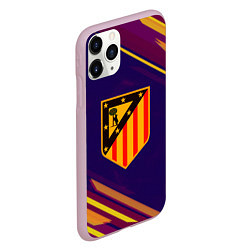 Чехол iPhone 11 Pro матовый Atletico Madrid, цвет: 3D-розовый — фото 2