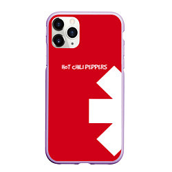 Чехол iPhone 11 Pro матовый RHCP: Red Style