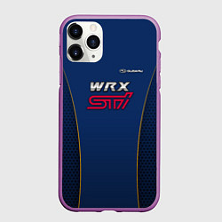 Чехол iPhone 11 Pro матовый Subaru pro sport, цвет: 3D-фиолетовый