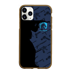 Чехол iPhone 11 Pro матовый CS:GO Team Liquid