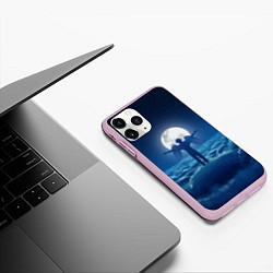 Чехол iPhone 11 Pro матовый XXXTentacion: Moon Angel, цвет: 3D-розовый — фото 2