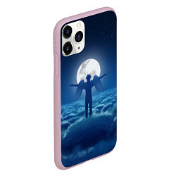 Чехол iPhone 11 Pro матовый XXXTentacion: Moon Angel, цвет: 3D-розовый — фото 2
