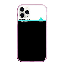 Чехол iPhone 11 Pro матовый Detroit: AX400, цвет: 3D-розовый