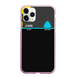 Чехол iPhone 11 Pro матовый JB300 Android, цвет: 3D-розовый