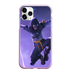 Чехол iPhone 11 Pro матовый Fortnite Mythic, цвет: 3D-розовый