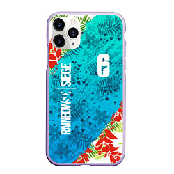 Чехол iPhone 11 Pro матовый Rainbow Six: Sunsplash Pack, цвет: 3D-светло-сиреневый