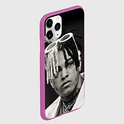 Чехол iPhone 11 Pro матовый XXXTentacion, цвет: 3D-фиолетовый — фото 2