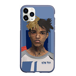 Чехол iPhone 11 Pro матовый XXXTentacion Art, цвет: 3D-серый