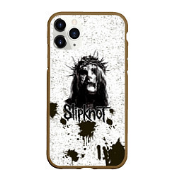 Чехол iPhone 11 Pro матовый Slipknot Demon, цвет: 3D-коричневый