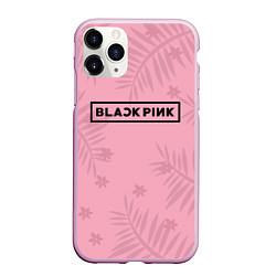 Чехол iPhone 11 Pro матовый Black Pink: Sweet Fashion, цвет: 3D-розовый
