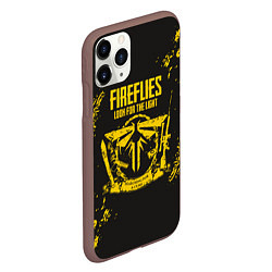 Чехол iPhone 11 Pro матовый Fireflies: Look for the Light, цвет: 3D-коричневый — фото 2