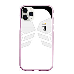 Чехол iPhone 11 Pro матовый JUVENTUS SPORT, цвет: 3D-розовый