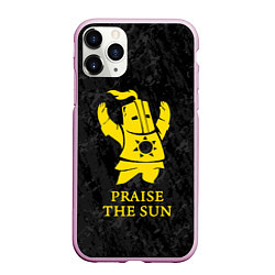 Чехол iPhone 11 Pro матовый Praise The Sun, цвет: 3D-розовый