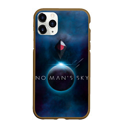 Чехол iPhone 11 Pro матовый No Man’s Sky: Dark Space, цвет: 3D-коричневый