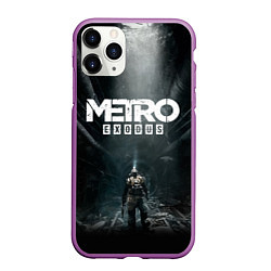 Чехол iPhone 11 Pro матовый Metro Exodus