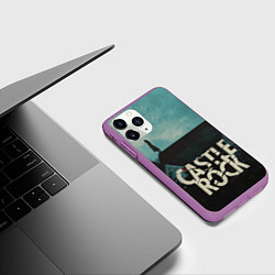 Чехол iPhone 11 Pro матовый Castle Rock, цвет: 3D-фиолетовый — фото 2