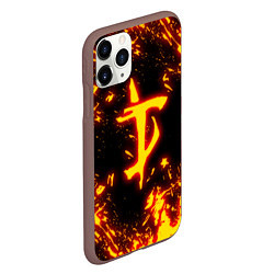 Чехол iPhone 11 Pro матовый DOOM: The Crucible, цвет: 3D-коричневый — фото 2