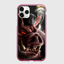Чехол iPhone 11 Pro матовый Duke Nukem Pig