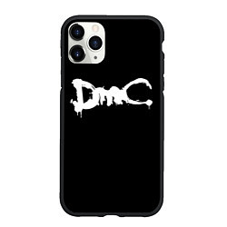Чехол iPhone 11 Pro матовый DMC, цвет: 3D-черный