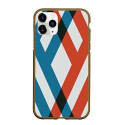 Чехол iPhone 11 Pro матовый Darling in the Franxx, цвет: 3D-коричневый