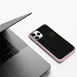 Чехол iPhone 11 Pro матовый 21 Pilots: Carbon, цвет: 3D-розовый — фото 2