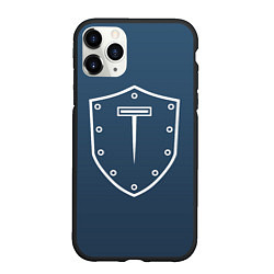 Чехол iPhone 11 Pro матовый R6S: Montagne, цвет: 3D-черный