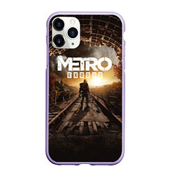 Чехол iPhone 11 Pro матовый Metro Exodus: Sunset