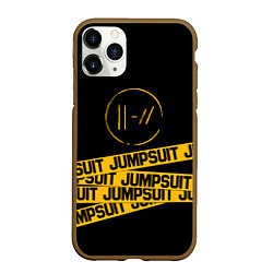 Чехол iPhone 11 Pro матовый Twenty One Pilots: Jumpsuit, цвет: 3D-коричневый