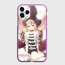 Чехол iPhone 11 Pro матовый Angels of Death