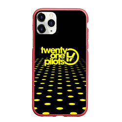 Чехол iPhone 11 Pro матовый 21 Pilots: Drop Way, цвет: 3D-красный