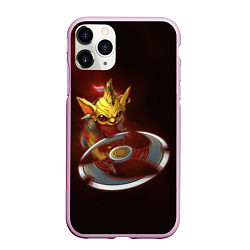 Чехол iPhone 11 Pro матовый Kid Bounty Hunter, цвет: 3D-розовый