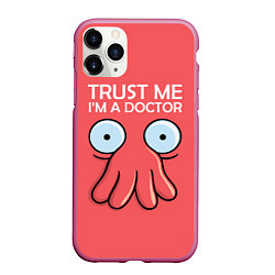 Чехол iPhone 11 Pro матовый Trust Me I'm a Doctor