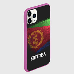 Чехол iPhone 11 Pro матовый Eritrea Style, цвет: 3D-фиолетовый — фото 2