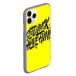 Чехол iPhone 11 Pro матовый GL HF, цвет: 3D-серый — фото 2