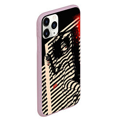 Чехол iPhone 11 Pro матовый Sin City: Ava, цвет: 3D-розовый — фото 2